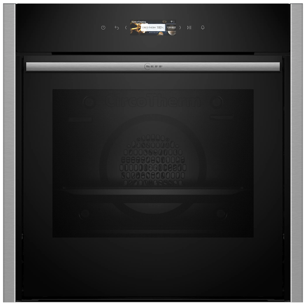 Электрический духовой шкаф NEFF B54CR71N0 (Черный / Нержавеющая сталь)