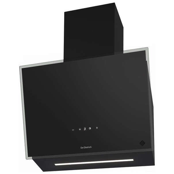 Наклонная вытяжка De Dietrich DHV4674B (Черный)