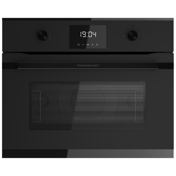Компактный духовой шкаф с свч Kuppersbusch CBM 6330.0 KSM (Черный матовый)