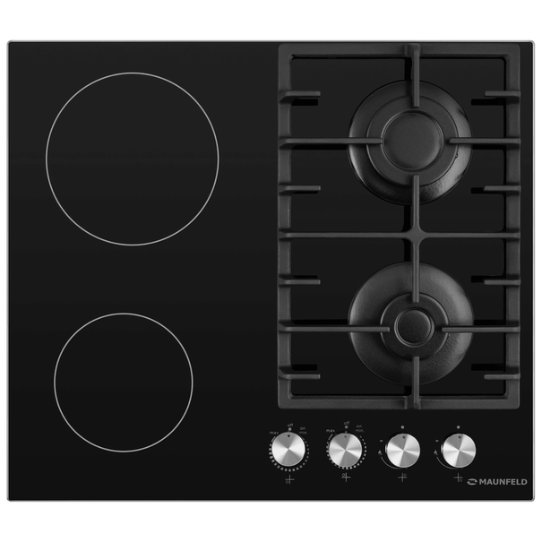 Комбинированная варочная панель MAUNFELD EEHG.642VC.3C /KG (Черный)