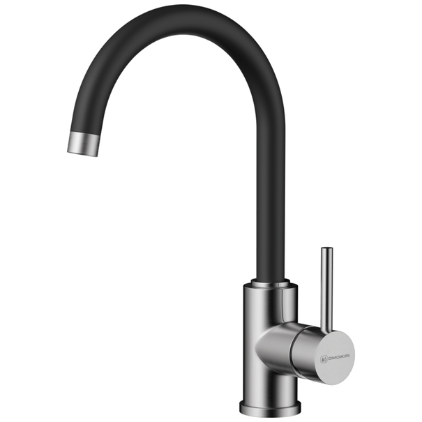 Смеситель для кухни OMOIKIRI Shinagawa (Черный / Нержавеющая сталь)