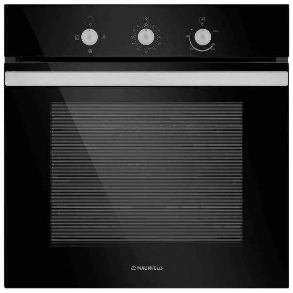 Газовый духовой шкаф MAUNFELD MGOG.673 (Черный)