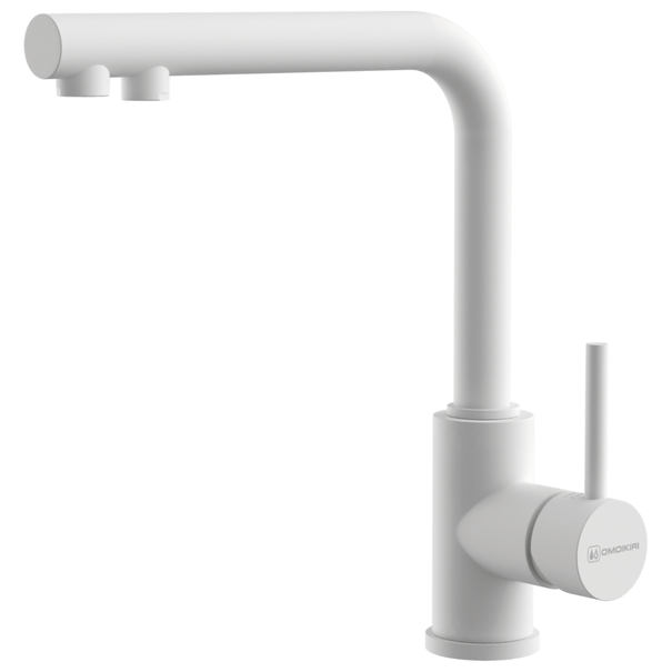 Смеситель для кухни OMOIKIRI Nakagawa 2 Plus (Белый)