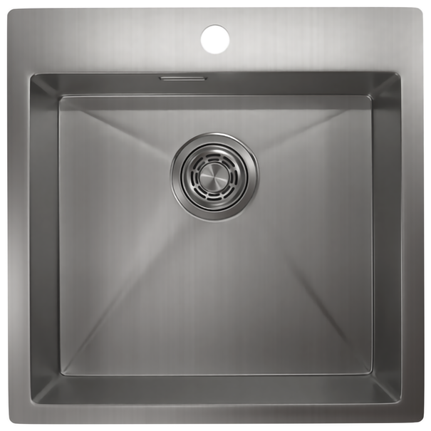 Кухонная мойка GRANULA 5151 (Нержавеющая сталь)