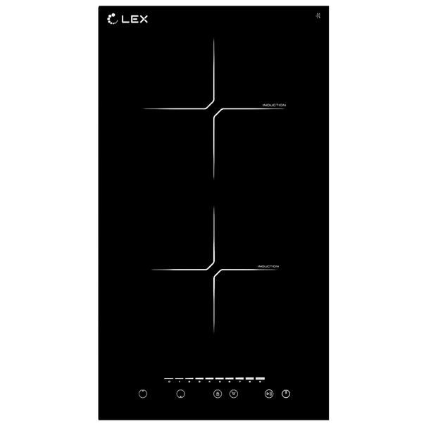 Индукционная варочная панель LEX EVI 320-2 (Черный)