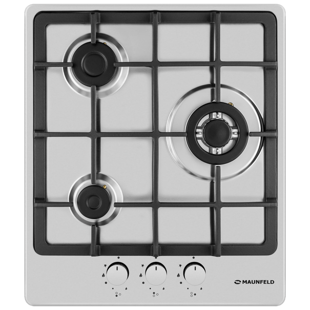 Газовая варочная панель MAUNFELD EGHS.43.33C /G (Нержавеющая сталь)