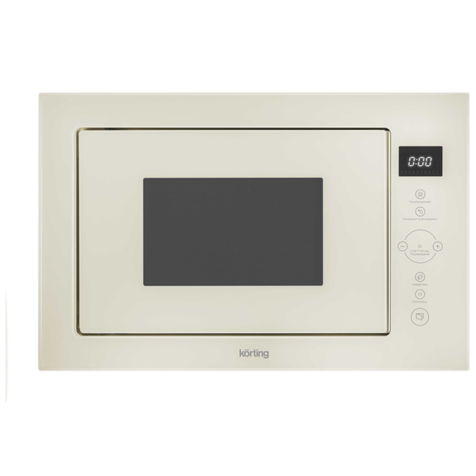 Встраиваемая микроволновая печь Korting KMI 825 TG (Бежевый)