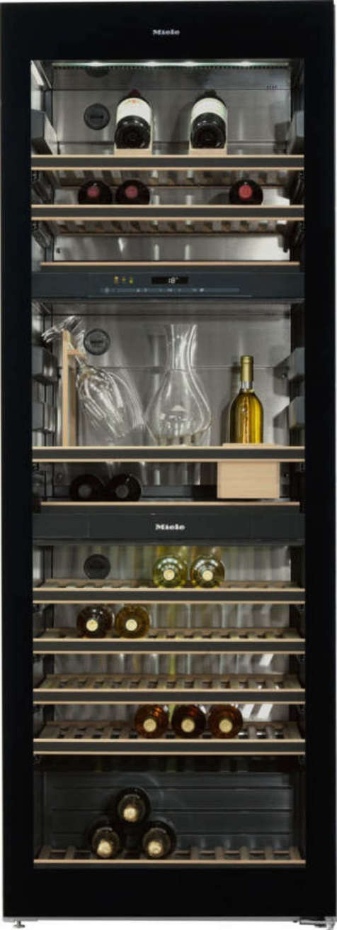 Винный шкаф Miele KWT6834SGS (Черный)