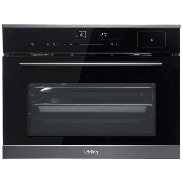 Компактный духовой шкаф с паром Korting OKB 3450 G Steam (Черный)