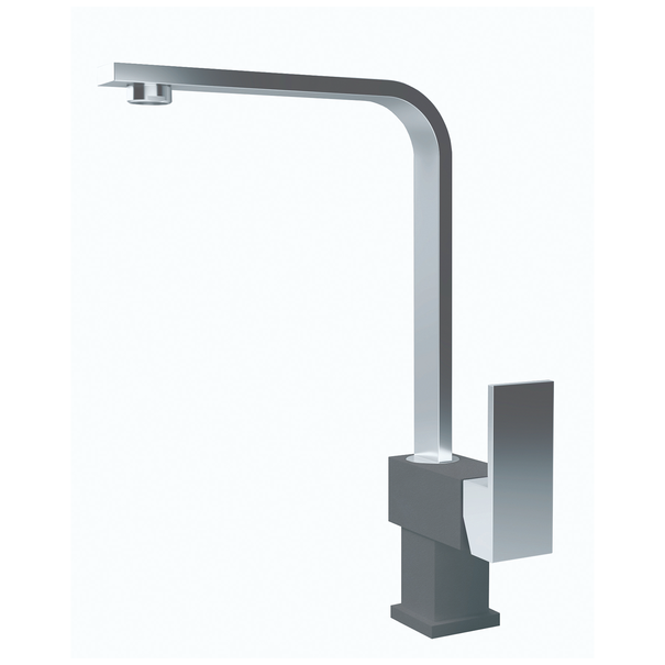 Смеситель для кухни Florentina СИЛЬВЕР FL (Серый шелк)