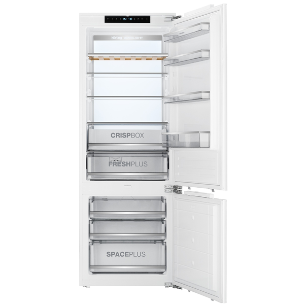 Встраиваемый холодильник-морозильник Korting KSI 19699 CFNFZ (Белый)