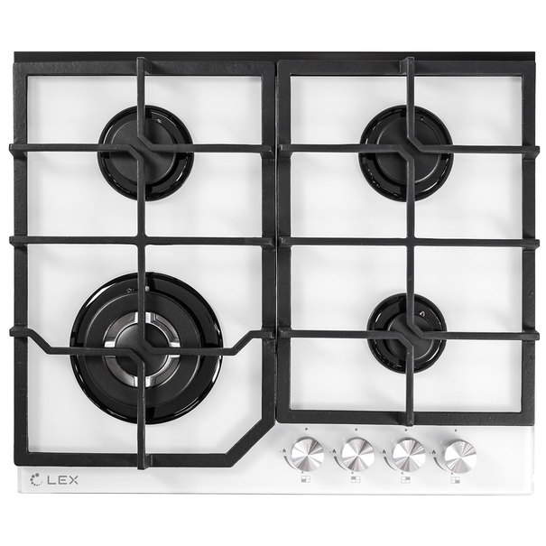 Газовая варочная панель LEX GVG 640-1 (Белый)