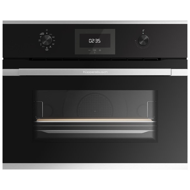 Компактный духовой шкаф Kuppersbusch CBP 6332.0 S (Silver Chrome)