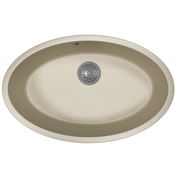 Кухонная мойка Florentina ВЕГА ОВАЛ (Грей)