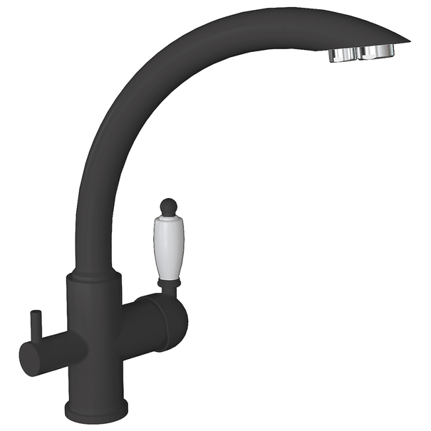 Смеситель для кухни Florentina ШАЛЕ FL (Антрацит)