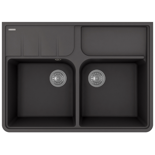 Кухонная мойка Florentina ВИЛЛАДЖИО (Антрацит)