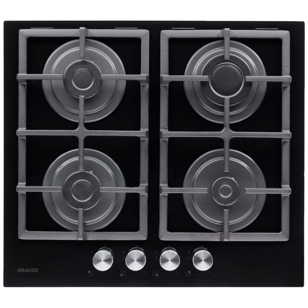 Газовая варочная панель GRAUDE GS 60.1 (Черный)
