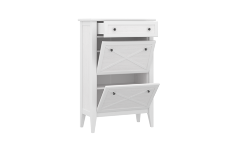 Тумба Кантри для обуви Блан шене