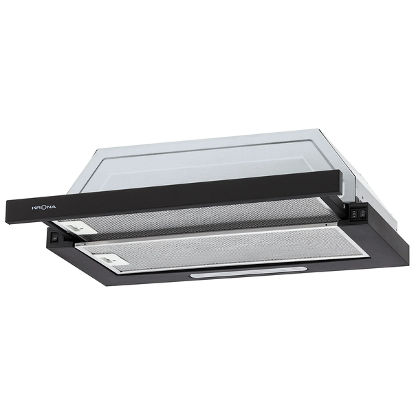 Вытяжка с выдвижным экраном Krona KERRY 600 PB (Черный)