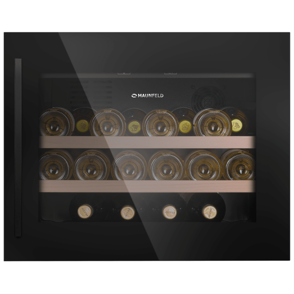 Встраиваемый винный шкаф MAUNFELD MBWC-62S28 (Черный)