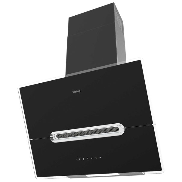 Наклонная вытяжка Korting KHC 61950 G (Черный)