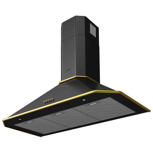 Купольная вытяжка Korting KHC 9839 R (Черный матовый)