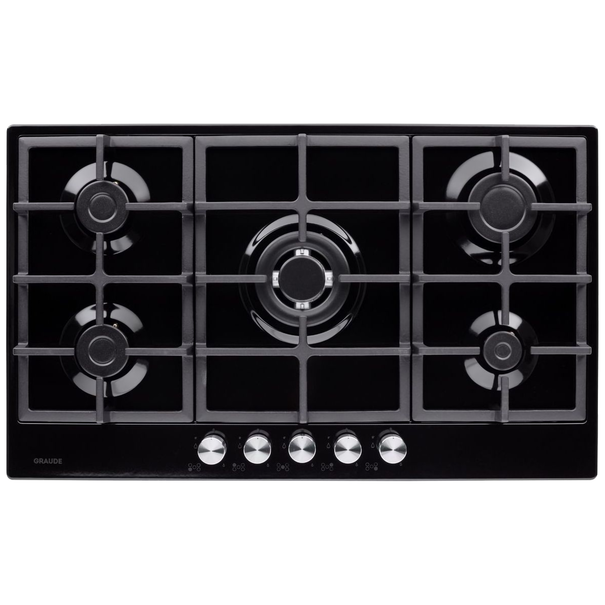 Газовая варочная панель GRAUDE GS 90.1 M (Черный)