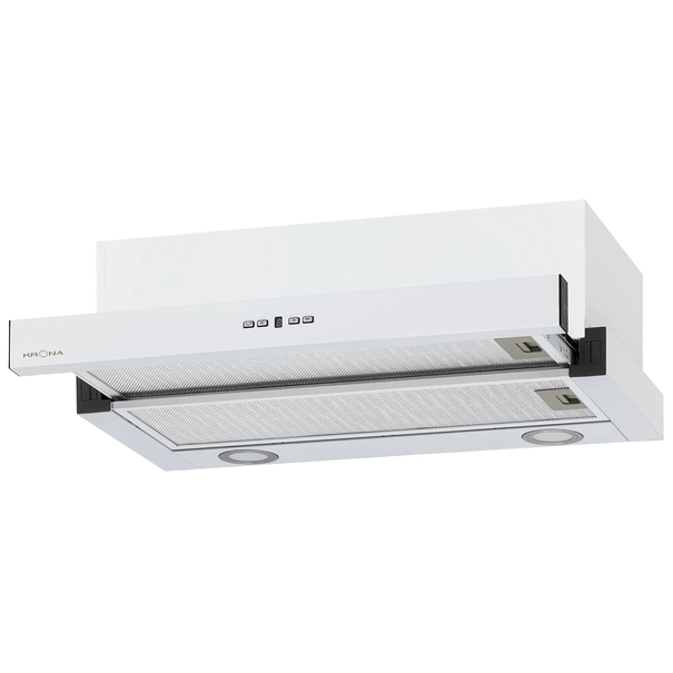Вытяжка с выдвижным экраном Krona KAMILLA TK 600 (1 мотор) (Белый)