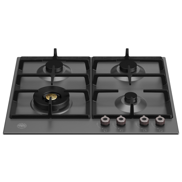 Газовая варочная панель Bertazzoni P604LPRO (Черный)