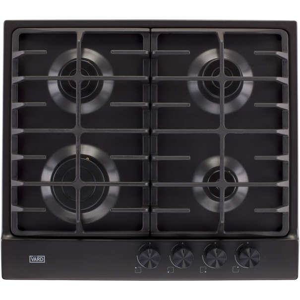 Газовая варочная панель VARD VHG6424K (Черный)