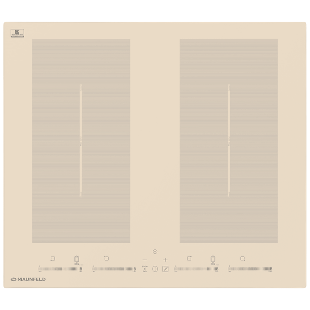 Индукционная варочная панель MAUNFELD EVI.594.FL2(S) (Бежевый)