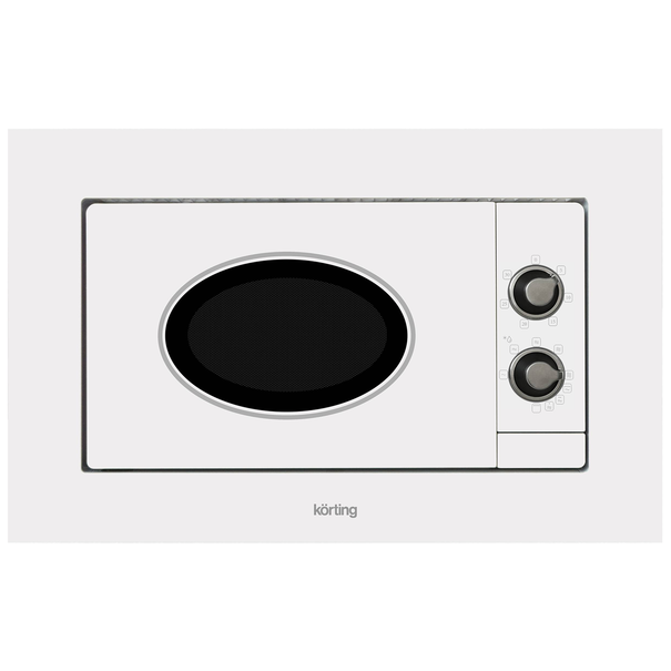 Встраиваемая микроволновая печь Korting KMI 820 R (Античный белый / Серебро)