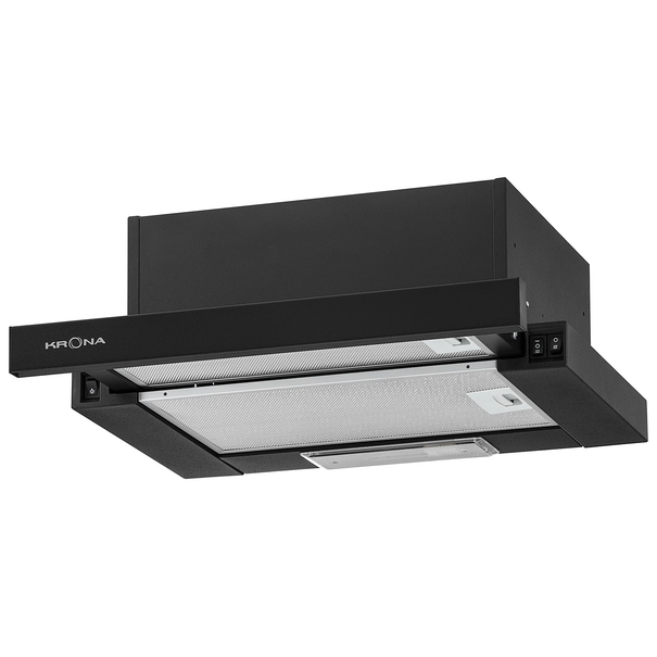 Вытяжка с выдвижным экраном Krona KAMILLA 450 (Черный)