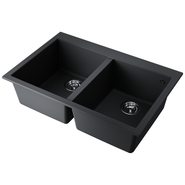 Кухонная мойка OMOIKIRI Bosen 80-2 (Черный)