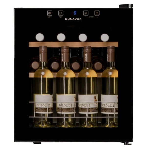Винный шкаф Dunavox DXFH-16.46 (Черный)