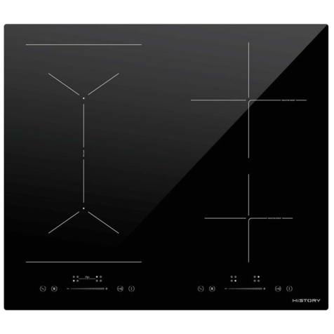 Индукционная варочная панель HiSTORY HI 6421 BBK (Черный)