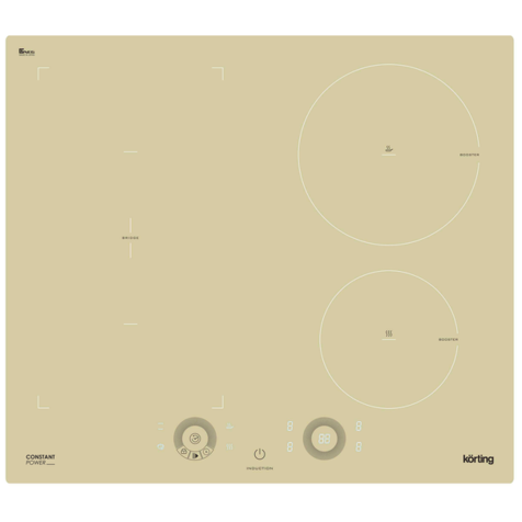 Индукционная варочная панель Korting HIB 64760 Smart (Бежевый)