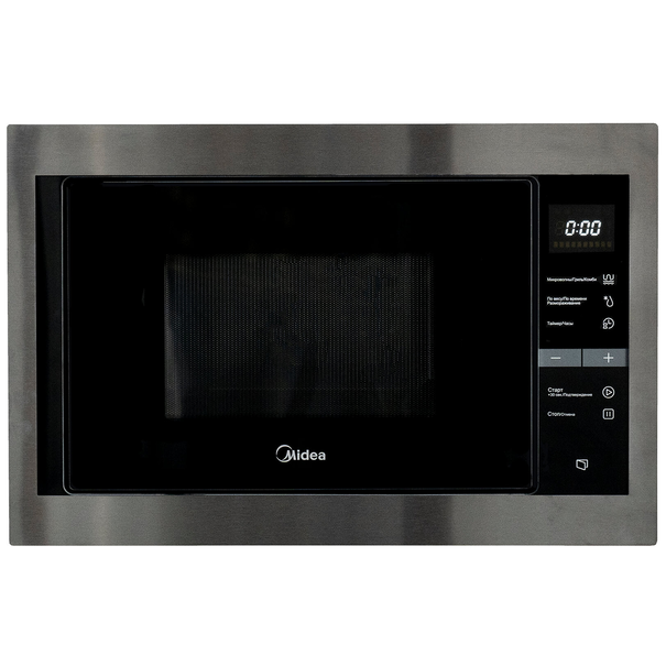 Встраиваемая микроволновая печь Midea MI10250 (Нержавеющая сталь)