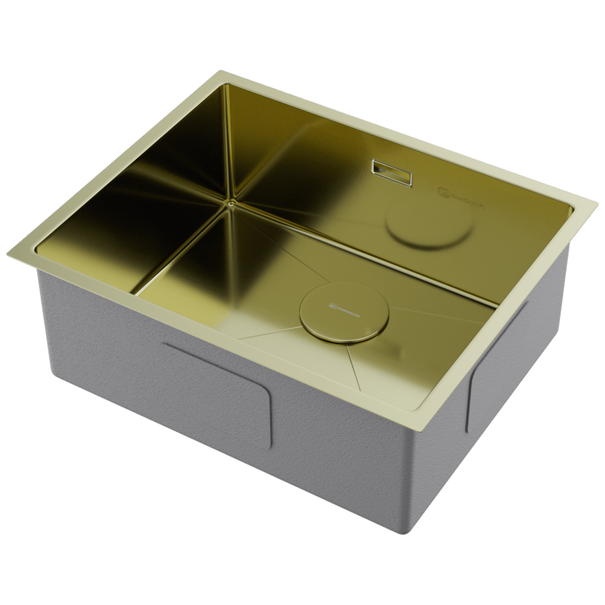 Кухонная мойка OMOIKIRI Taki 54-U/IF (Светлое золото)