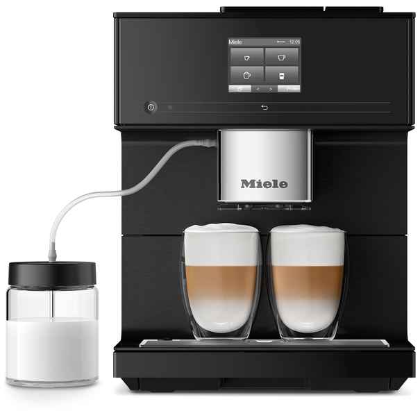 Автоматическая кофемашина Miele CM 7750 (Черный обсидиан)