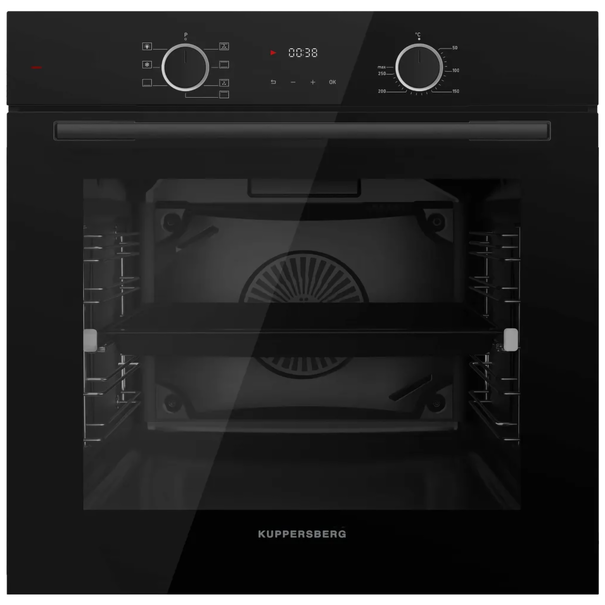 Электрический духовой шкаф KUPPERSBERG HF 608 (Черный)