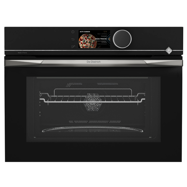 Компактный духовой шкаф с свч De Dietrich DKC4756 (Черный / Нержавеющая сталь)