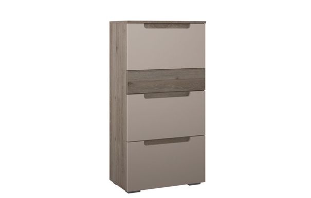 Комод Анри для обуви Давос Трюфель, Темный лен