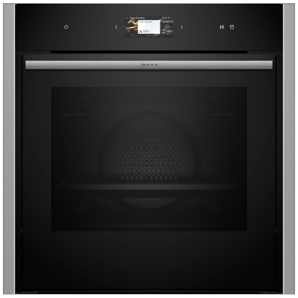 Электрический духовой шкаф с паром NEFF B64FS31N0 (Черный / Нержавеющая сталь)