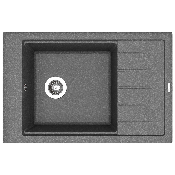 Кухонная мойка Florentina ЛИПСИ 780Р (Черный)