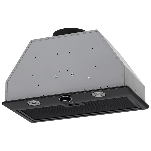 Полновстраиваемая вытяжка Krona SVEN 600 One Knob (Черный)