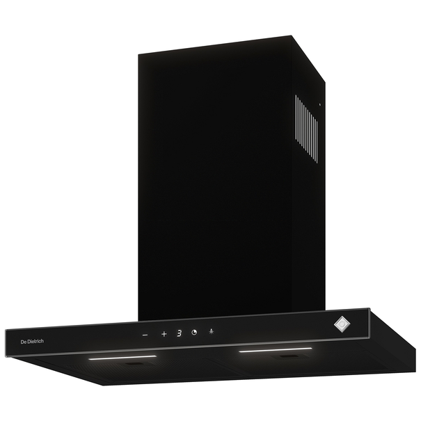 Т-образная вытяжка De Dietrich DHB4674 (Черный / Нержавеющая сталь)