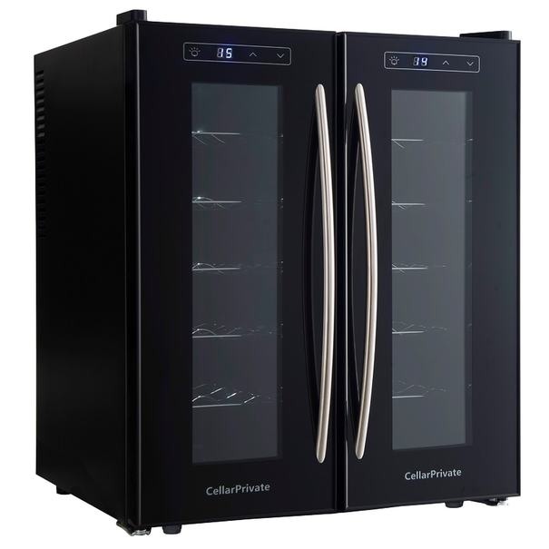Винный шкаф Cellar Private CP024-2T (Черный)