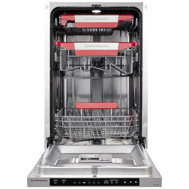 Встраиваемая посудомоечная машина KUPPERSBERG GSM 4574 (Нержавеющая сталь)