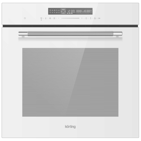 Электрический духовой шкаф Korting OKB 1351 G (Белый)